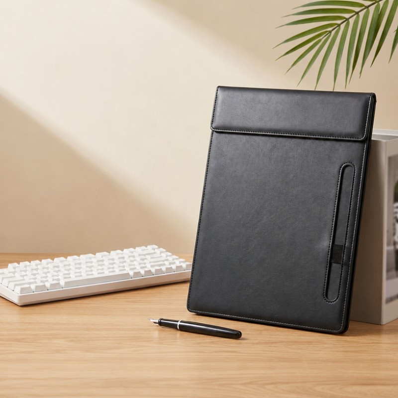 A4 PU Leather Clipboard Pellentesque