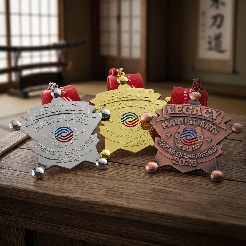 Custom Die‑Ce Sports Medals