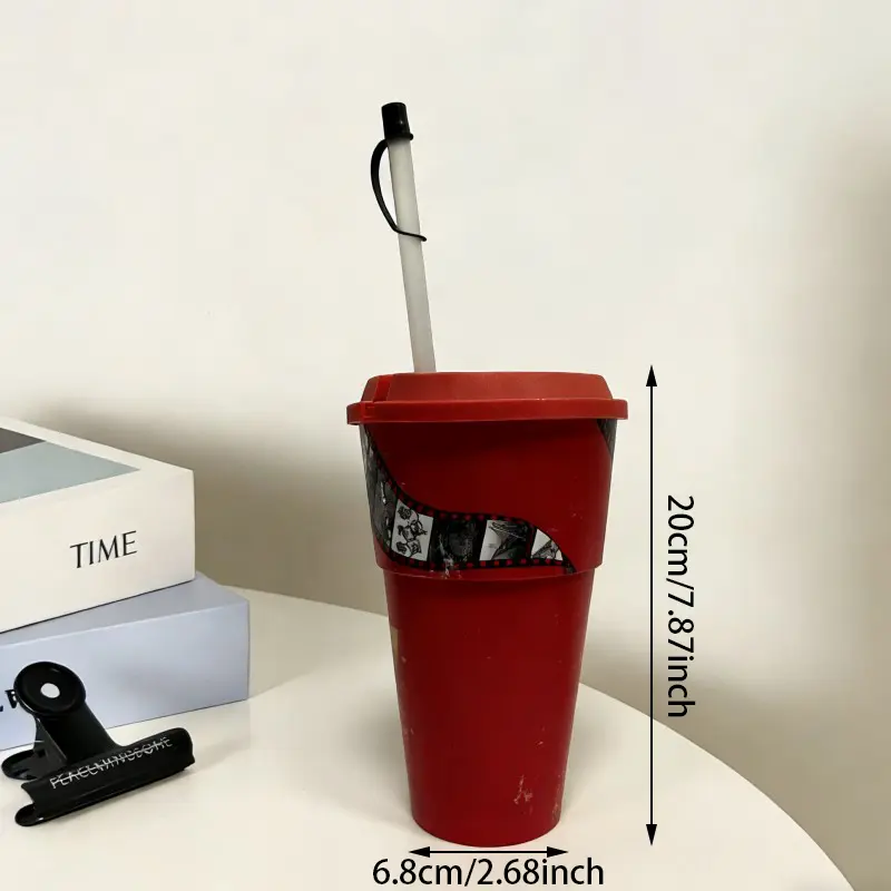 Custom Printed Commemorative Plastic Straw Cucurbitulae