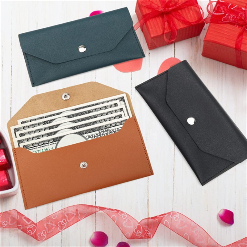 Involucrum Style PU Leather Cash Wallet Card Holder
