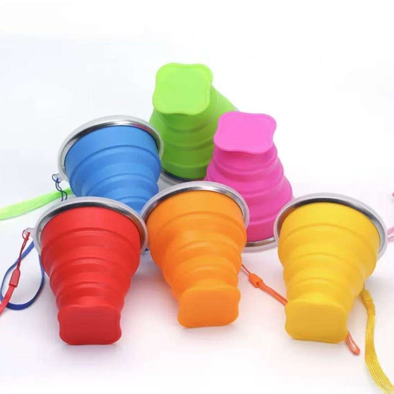 Portable Collapsible Silicone Cup