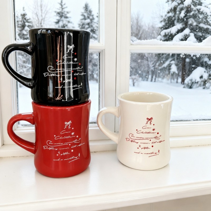Custom Logo Ceramic Coffee Mug